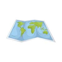 Illustration of World Map vector