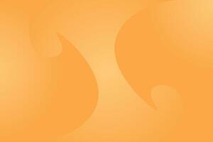 Abstract orange glowing background with gradient waves shape elements effect. vector