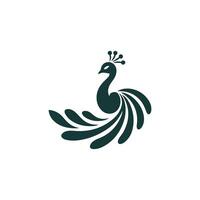 logo for a company that is called 'peacock' vector