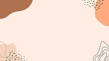 Abstract background with a square shape vector