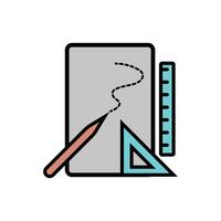 Graphic Design or Drawing Tools Illustration vector