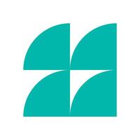 Brutalist abstract shape icon. Bold geometric element, simple flat symbol. Modern brutalism, Y2K aesthetic, perfect for contemporary graphic projects and trendy design applications. vector