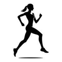 Breaking Limits The Power of Marathon Running vector