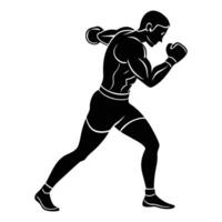 The Champion's Mindset A Fighters Guide to Glory vector
