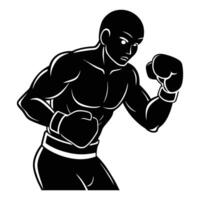 Fearless Fighter The Journey of a Champion Boxer vector