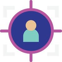 Target Goal Aim Followers vector