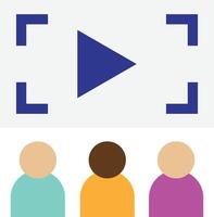 Views Share Like Followers vector