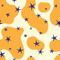 A pattern with stars on it vector