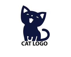 A high-quality cat logo featuring a sleek and modern feline design, perfect for branding, businesses, and pet-related industries vector