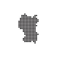 Kuala Lumpur Map symbol Icons vector