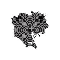 Tokyo Map Element Symbol Icon vector