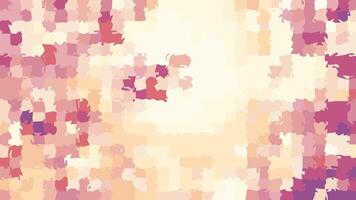 Abstract mosaic pattern background featuring a warm palette of yellow, pink, and purple hues. This design offers a textured and slightly pixelated aesthetic with a touch of contemporary flair. vector