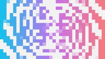 Pixelated abstract gradient background features a blend of blue, purple, and pink hues, creating a unique digital texture and adds a modern and artistic touch. vector
