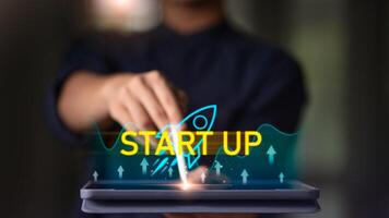 Starting a new business for young entrepreneurs, new business development ideas, creativity in taking technology to the next level, creative solutions to new problems photo