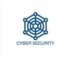 Cyber security logo vector
