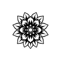 Flower Motif Design vector