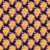 Seamless pattern in minimalist style vector
