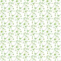 Seamless background with organic elements. Elegant minimal-style floral pattern perfect for contemporary designs. vector