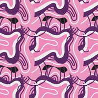 Seamless pattern with ornaments vector