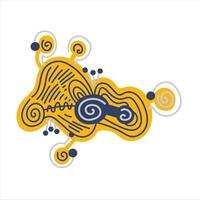 Abstract shape. creative design element vector