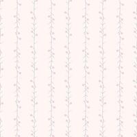Seamless soft light herbal pattern in minimalist style. vector