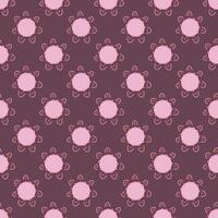 Seamless pattern with herbal elements. Floral texture. vector