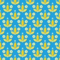 Seamless pattern in minimalist style. Bright background. vector