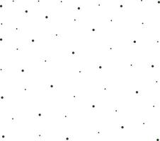 Dots pattern with geometric forms on white background, design for decoration, wrapping paper, print, fabric or textile vector