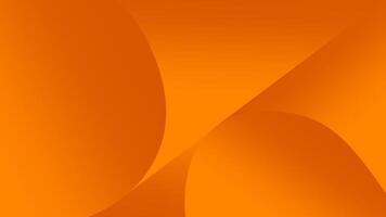 Abstract Orange Shapes with Gradient Design and Smooth Geometric Patterns vector