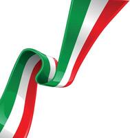 italian background with flag vector