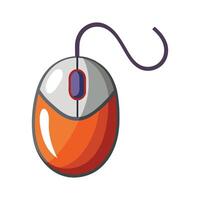computer mouse illustration vector