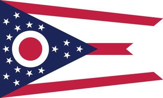 Ohio Map Stock Image. vector