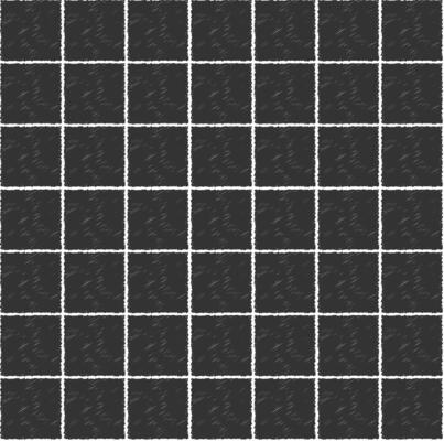 Seamless geometric texture in the form of a pattern of gray squares on a white background