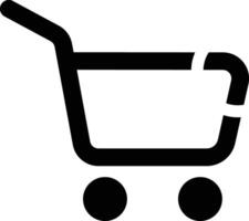 Shopping cart icon. isolated on white background. Shopping cart trolley icon. black design in flat style. illustration. eps 10 vector