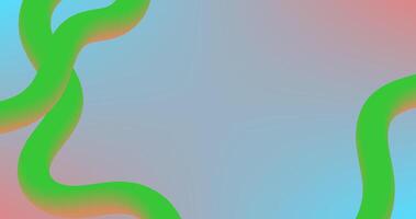Gradient Background with Green color lines. Different shades and thickness. Abstract pattern. vector