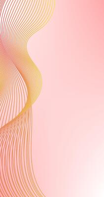 Abstract background with wavy shading lines in pastel colors. illustration.