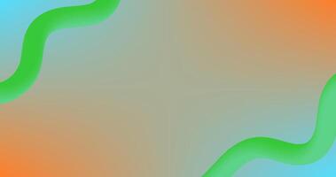 Multi Colorful Background of Flowing Gradient Smooth and Soft. Illustration vector