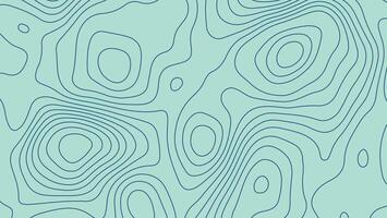 Light Blue Topographic Map Background with Contour Lines. Abstract Geographic Design vector