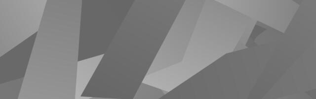 Geometric abstract art with overlapping gray shapes vector