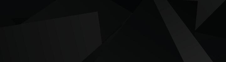 Abstract geometric dark polygonal background with overlapping shapes vector