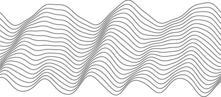 Abstract wave pattern, minimalist design for modern decor, wallpaper, or digital backgrounds vector