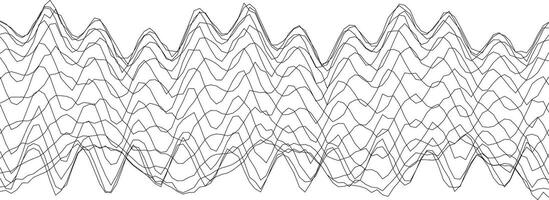 Abstract waveform pattern for digital art and graphic design projects vector