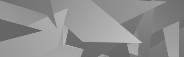 Abstract geometric shapes in monochrome tones with overlapping triangles and sharp edges vector