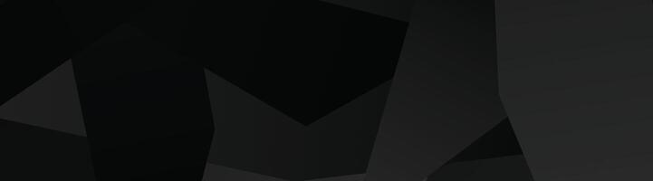 Abstract geometric shapes in dark tones with subtle light variations vector
