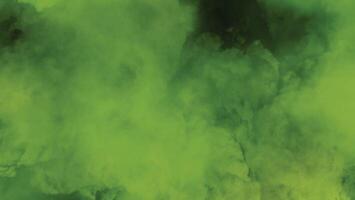 Abstract Green Smoke Background with Foggy Texture vector