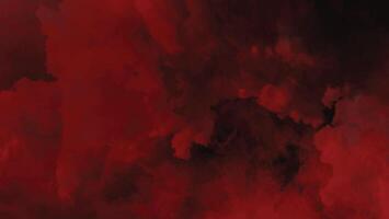 Abstract Red Smoke Background with Dark Swirling Mist vector