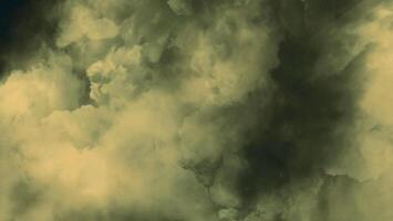 Abstract Yellow and Green Smoke Background with Foggy Texture vector