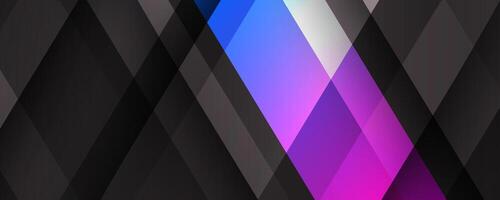 Black purple geometric abstract background overlap layer on bright space with polygon effect decoration. Modern graphic design element cutout style concept for web, art, flyer, card, or brochure cover vector