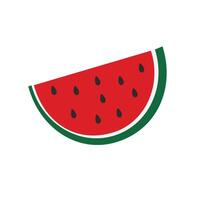 watermelon illustration icon vector
