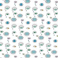 eyes pattern illustration vector